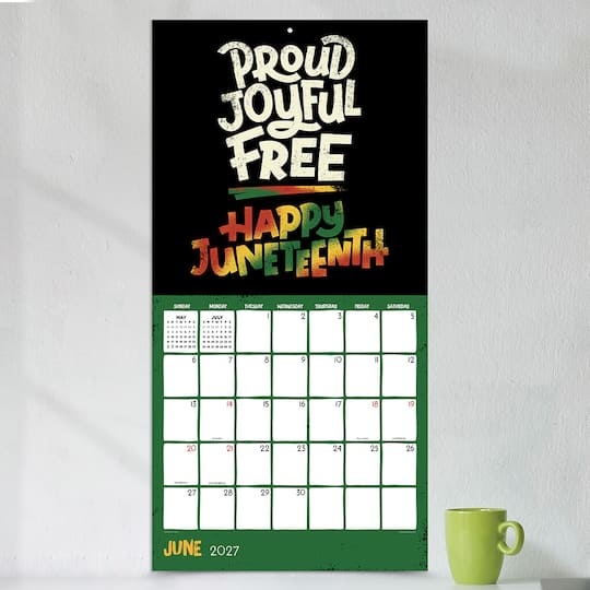 2027 Mahogany Wall Calendar